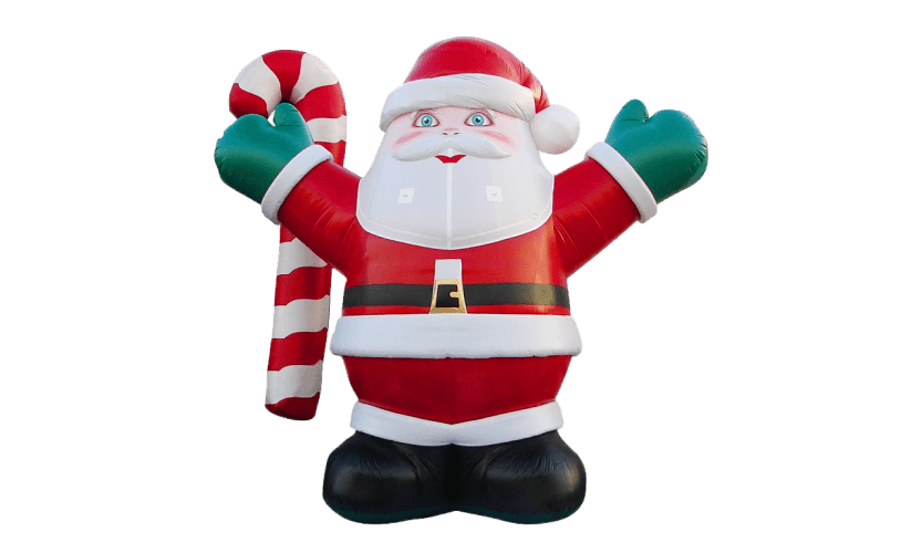 Inflatable santa